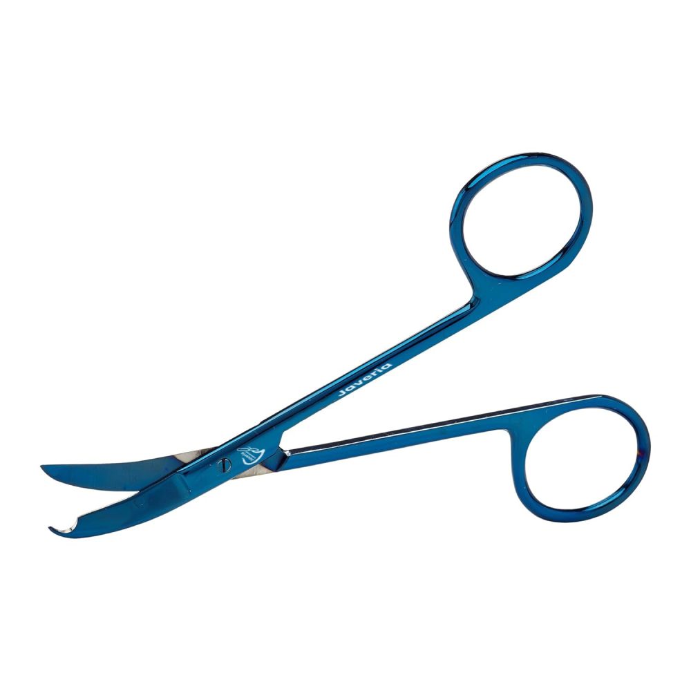 Northbent Stitch Scissors 4 1/2" Blue Coated