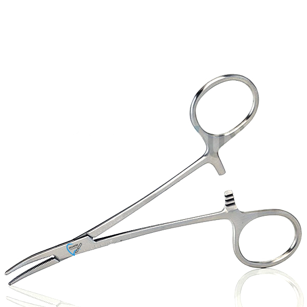 Mosquito Hemostatic Forceps 4" Curved Left Hand
