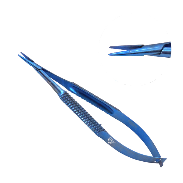 Castroviejo Needle Holder 12cm with Lock Titanium