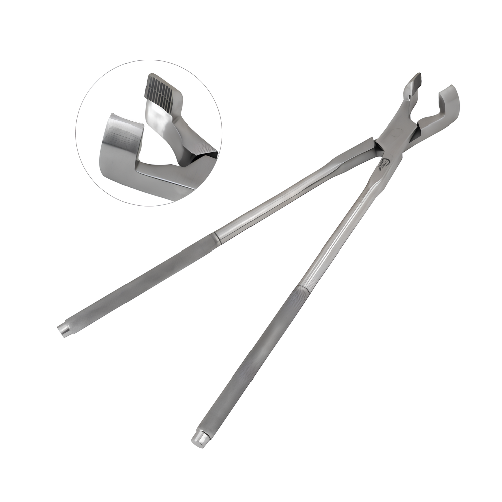 Pony Serrated Forceps 19"