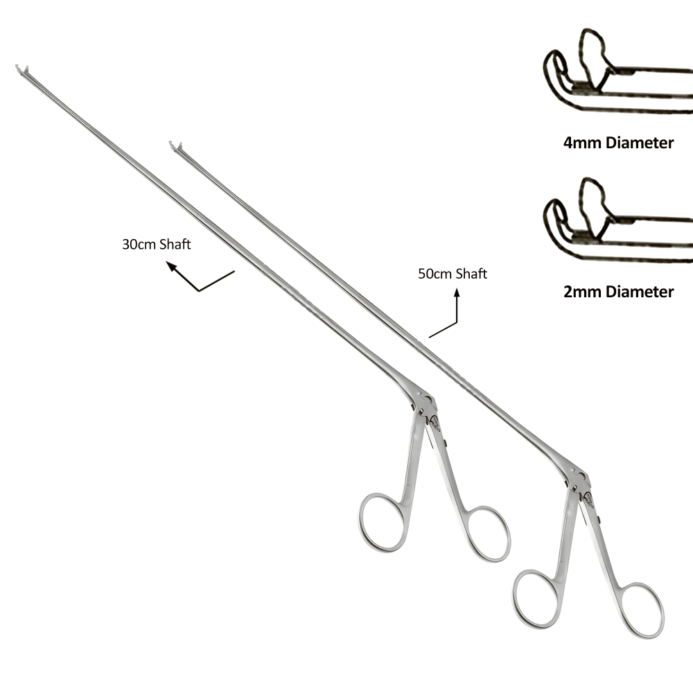 Angular Jackson Endoscopic Forceps
