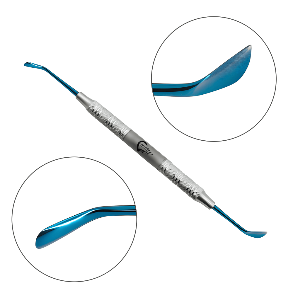 Double Shoehorn Periosteal Elevator, Coated