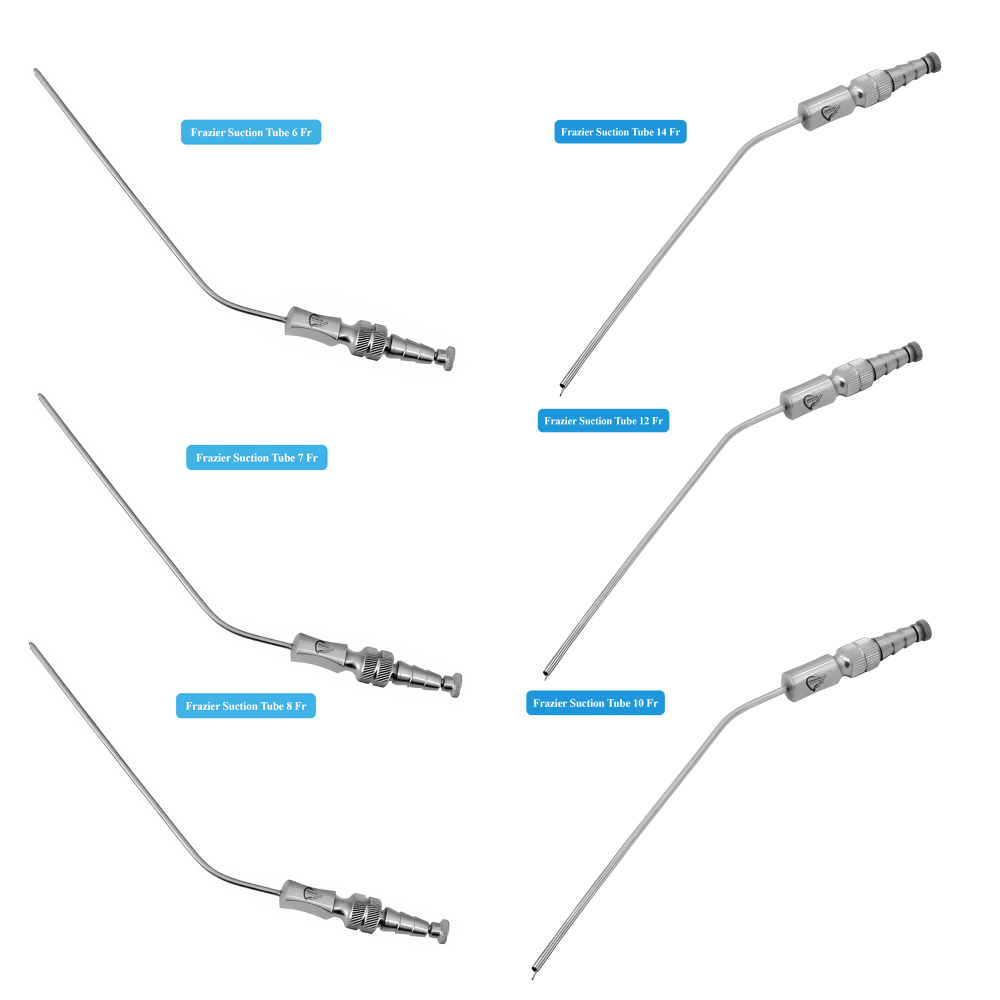 Ferguson-Frazier Suction Tubes Ear