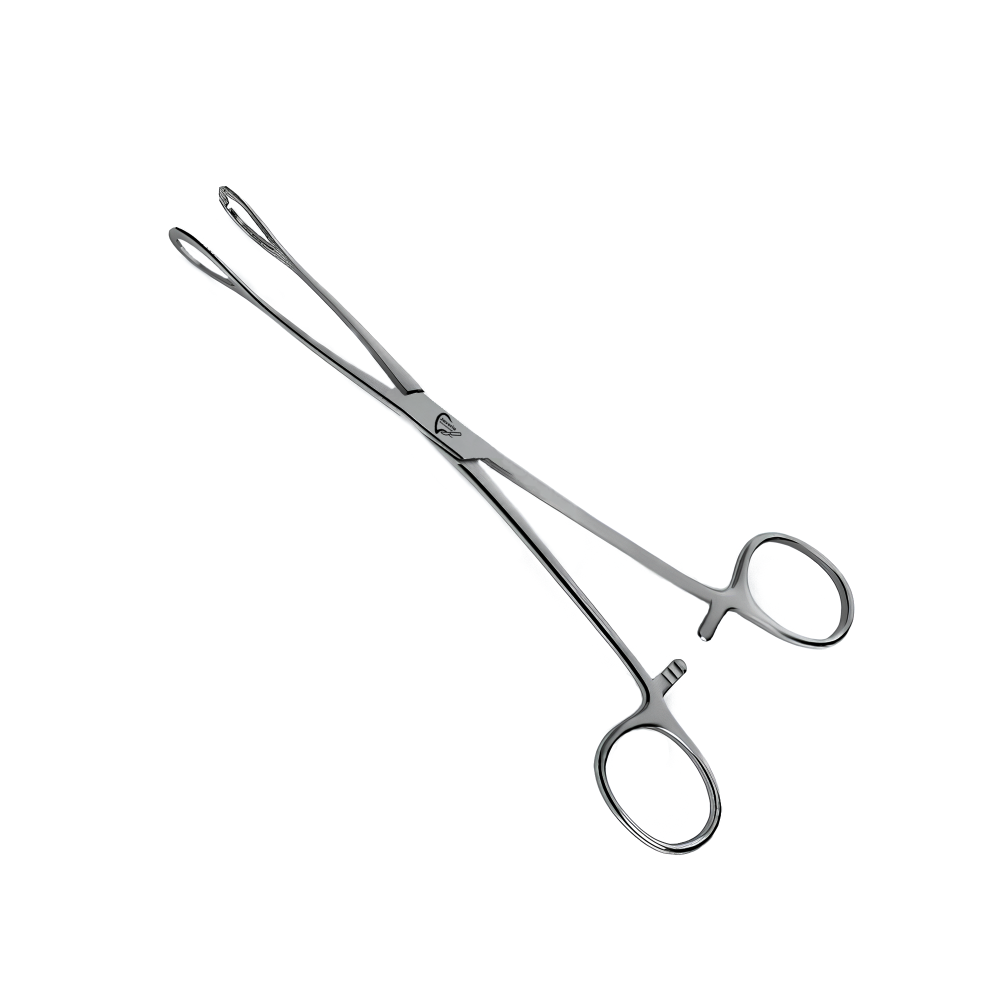 Foerster Sponge Forceps Curved 7" Smooth Jaws