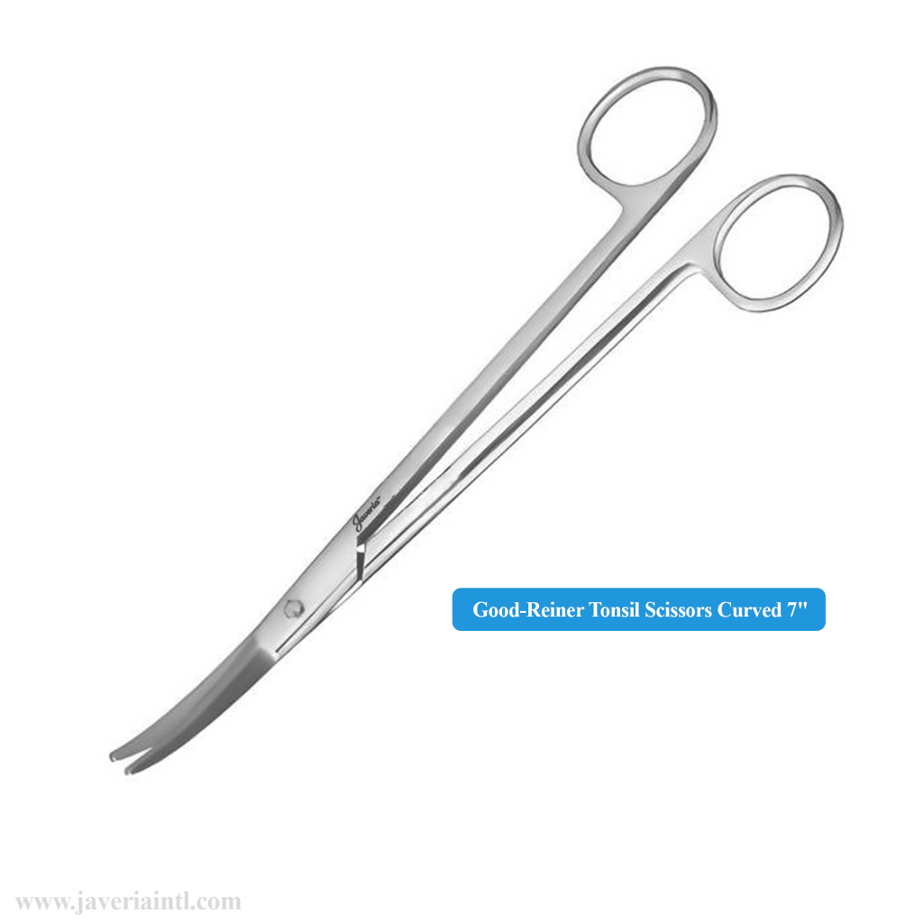Good-Reiner Tonsil Scissors Curved 7