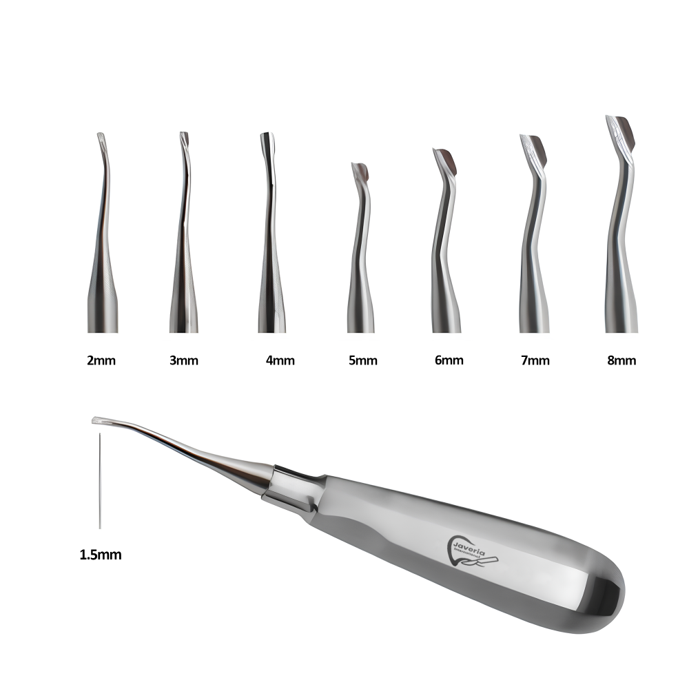 Winged Elevator Standard Handle Backward Angle