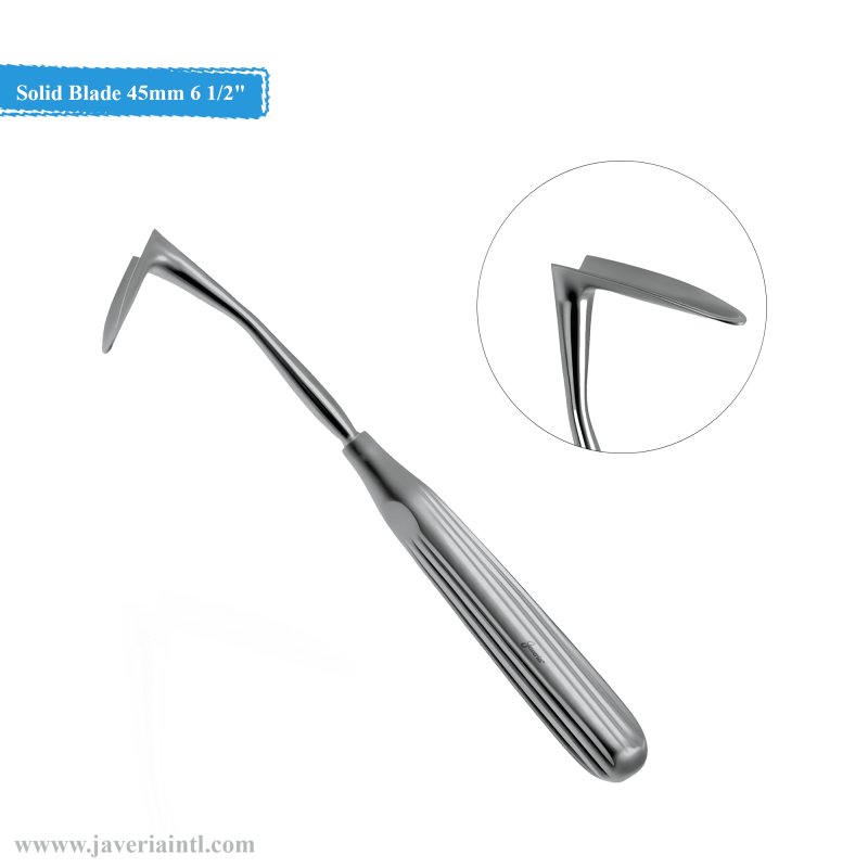 Aufricht Nasal Retractor Speculum Solid Blade 45mm 6 1/2"