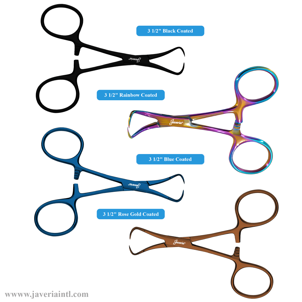 Backhaus Towel Clamps 3 1/2" Color Coated