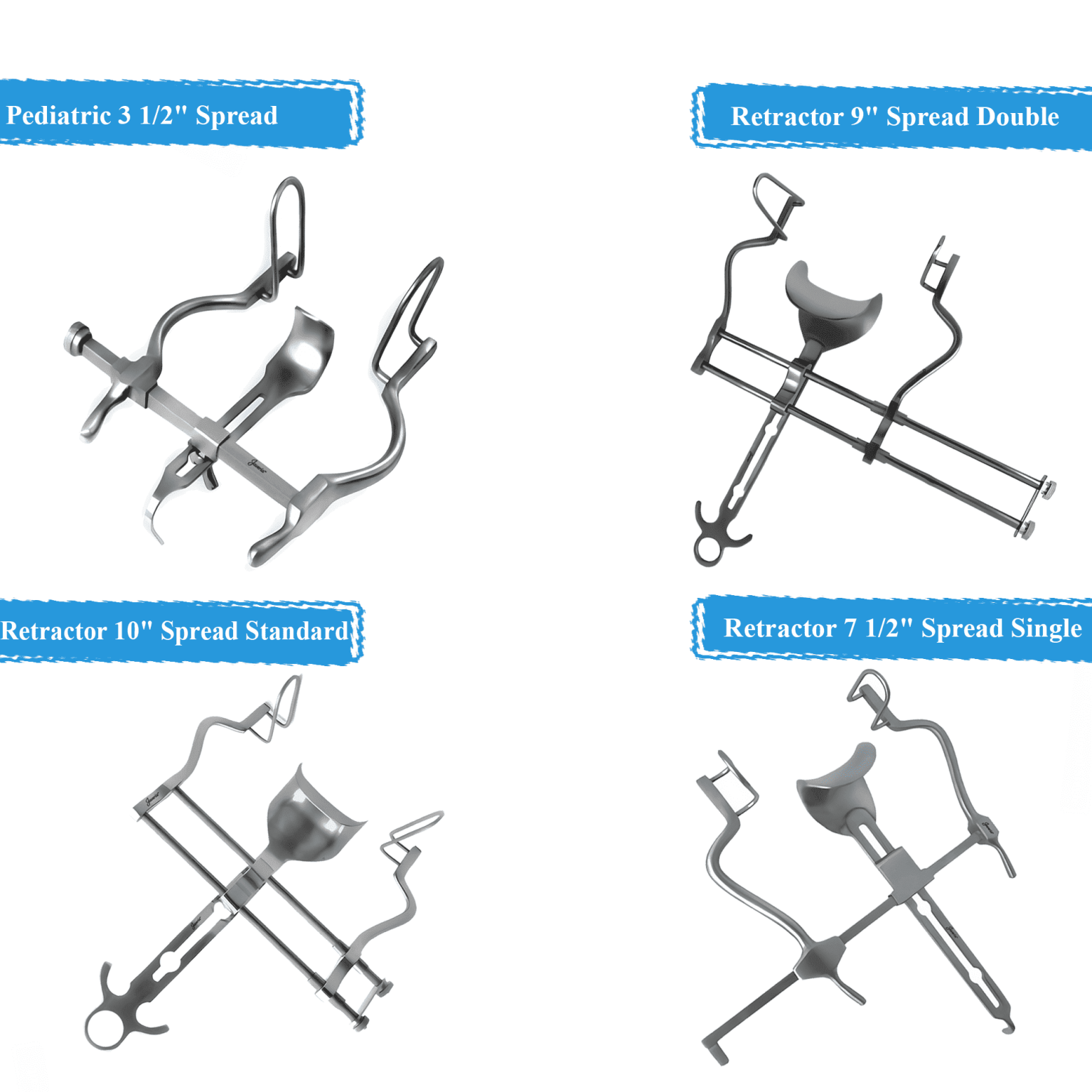 Balfour Abdominal Retractor Standard (Without Ratchet) - Javeria ...