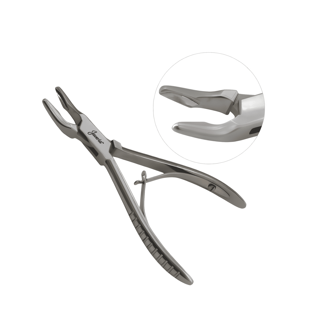 Bone Rongeur 5 1/2" No 4A Pattern Slightly Curved Beaks