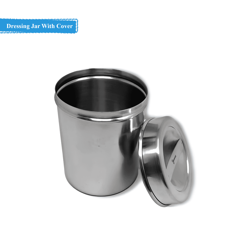 Dressing Jar With Cover Size 17x19.5cm 5 Liter
