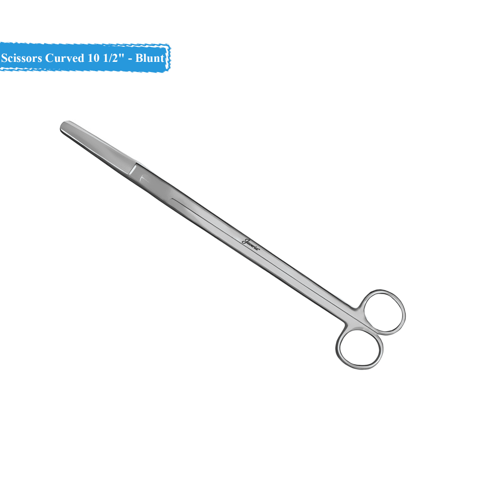 Dubois Decapitation Scissors Curved 10 1/2" - Blunt Points Heavy Pattern