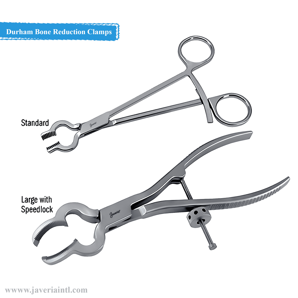 Durham Bone Reduction Clamps