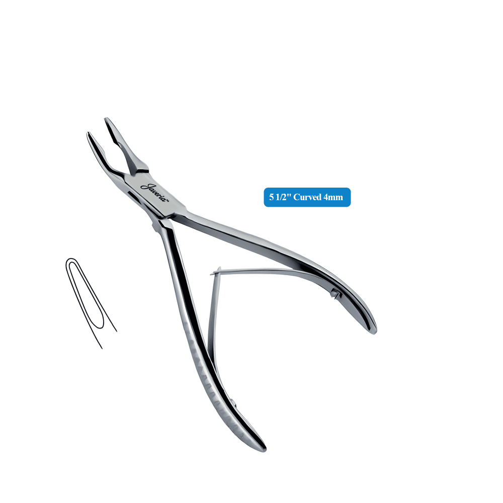 Friedman Dental Rongeur 5 1/2" Slightly Curved 4mm Tip 45 Degree Angle