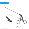 Grasper Mini Straight Tip 2.75mm 15° Up Curved jaw Shaft with Handle