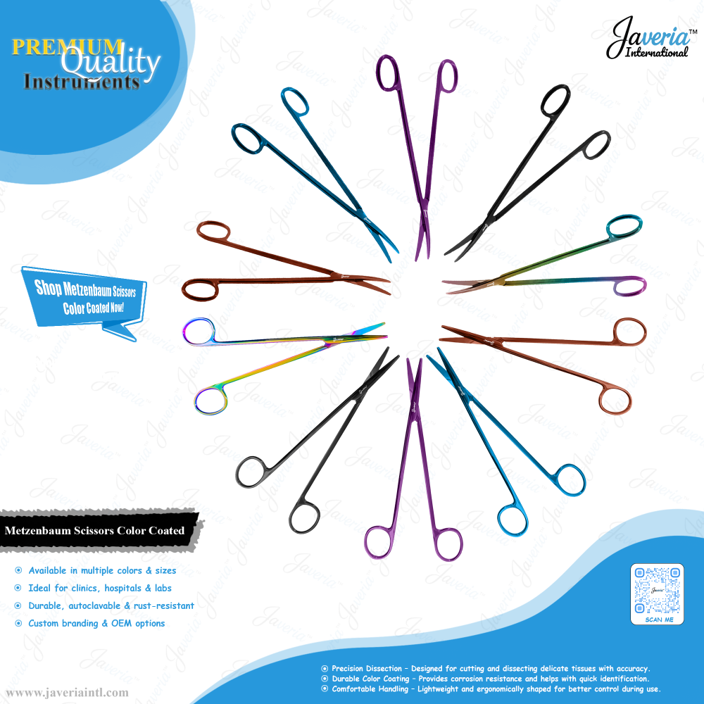 Metzenbaum Scissors Color Coated