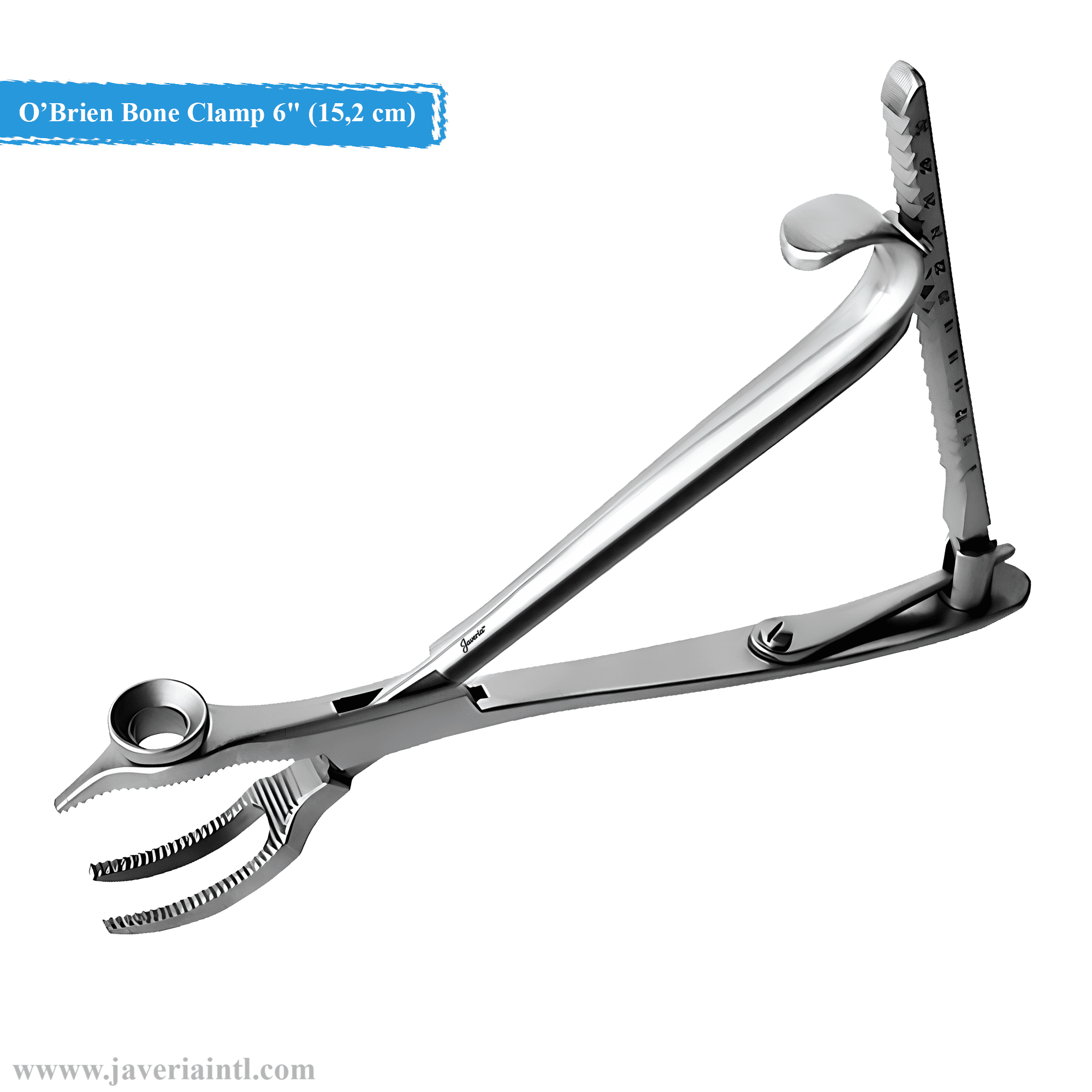 OBrien Bone Clamp 6 Drill Guide Diameter 8 mm