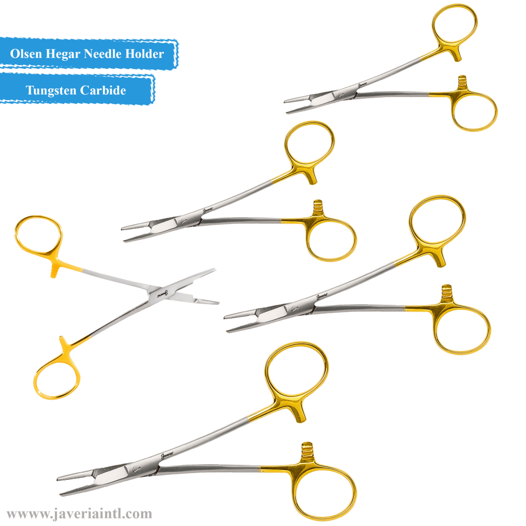 Olsen Hegar Needle Holder Scissors Combination
