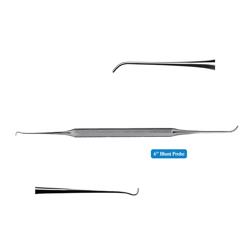 Probe and Excavator 6" Blunt Probe and Blunt Hook End