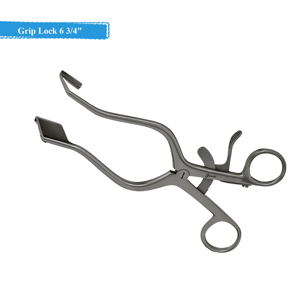 Rigby Appendectomy Retractor With Grip Lock 6 3/4