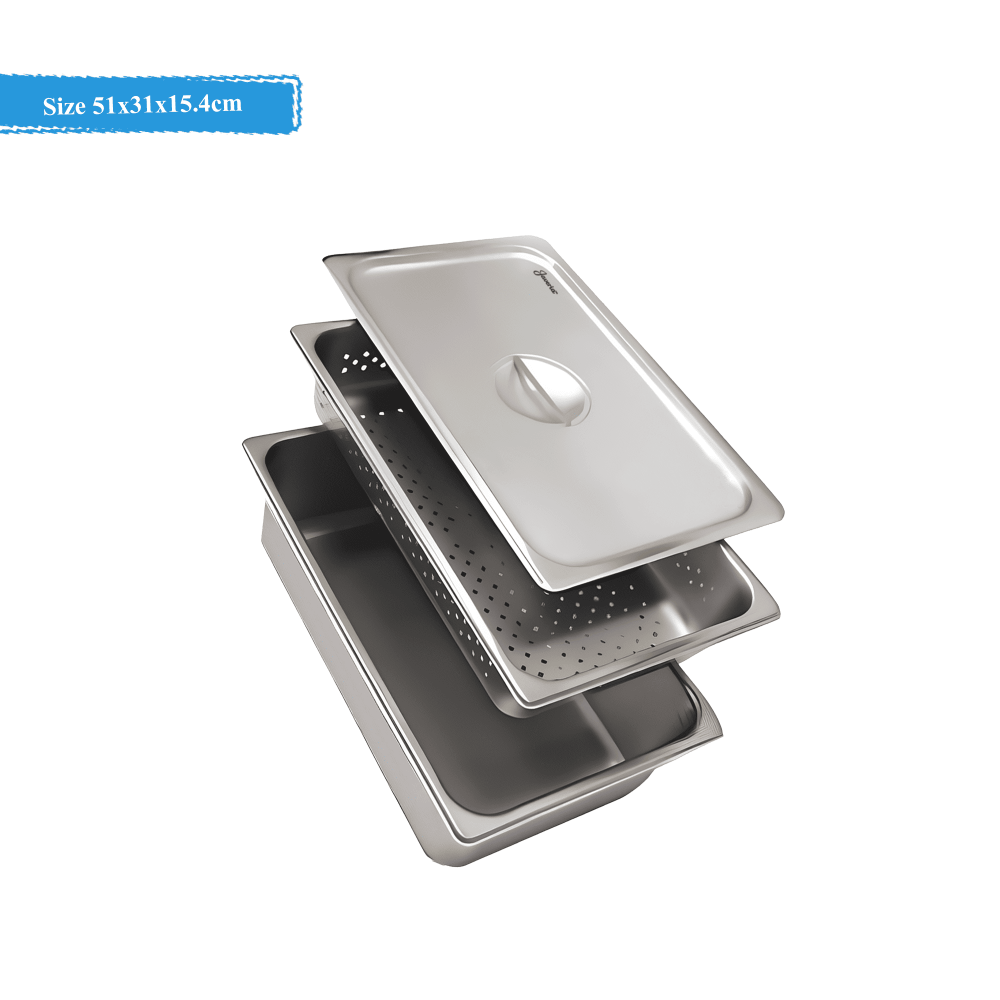 Sterilizing Trays Perforated Tray Size 51x31x15.4cm