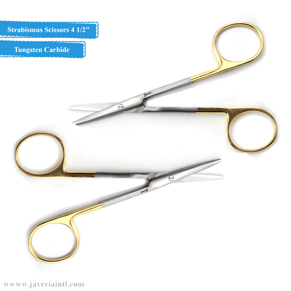 Strabismus Scissors Tungsten Carbide Super Sharp