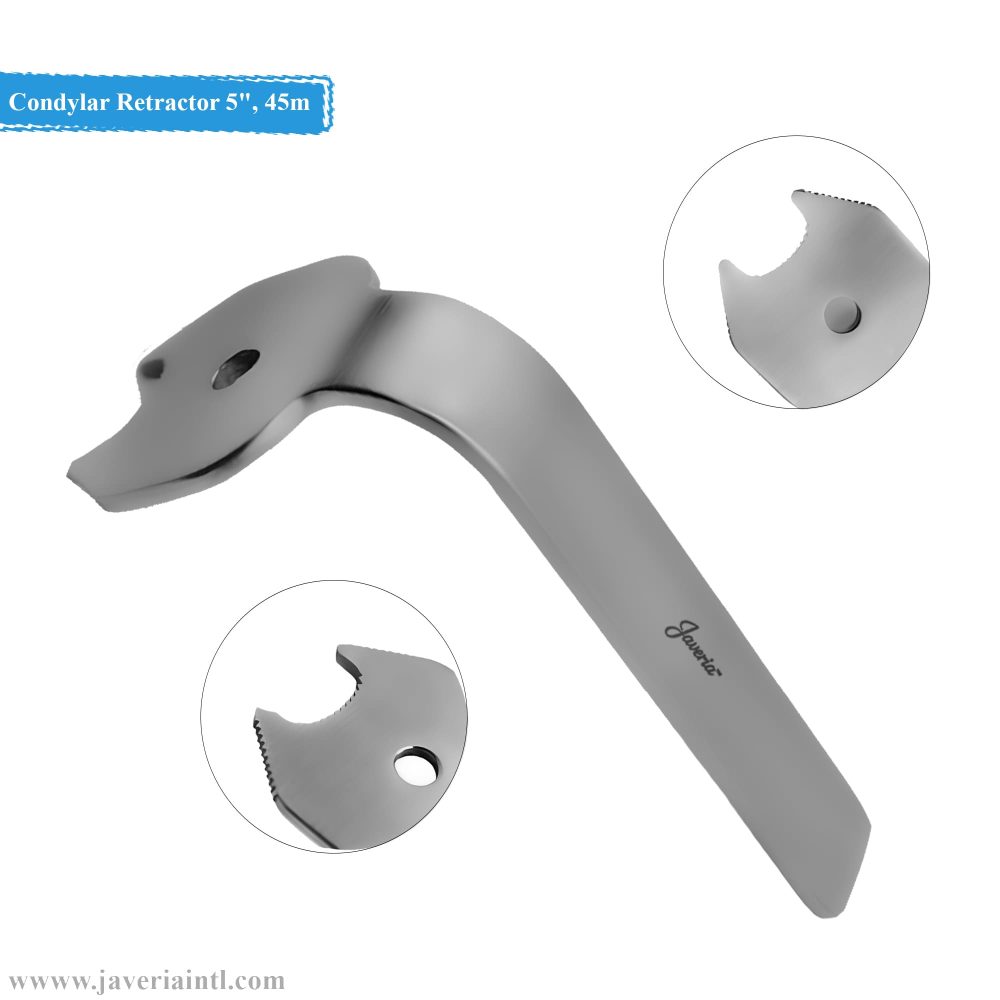 Anterior Femoral Condylar Retractor 5", 45mm