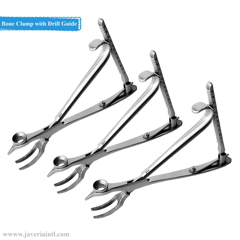 Bone Clamp with Drill Guide