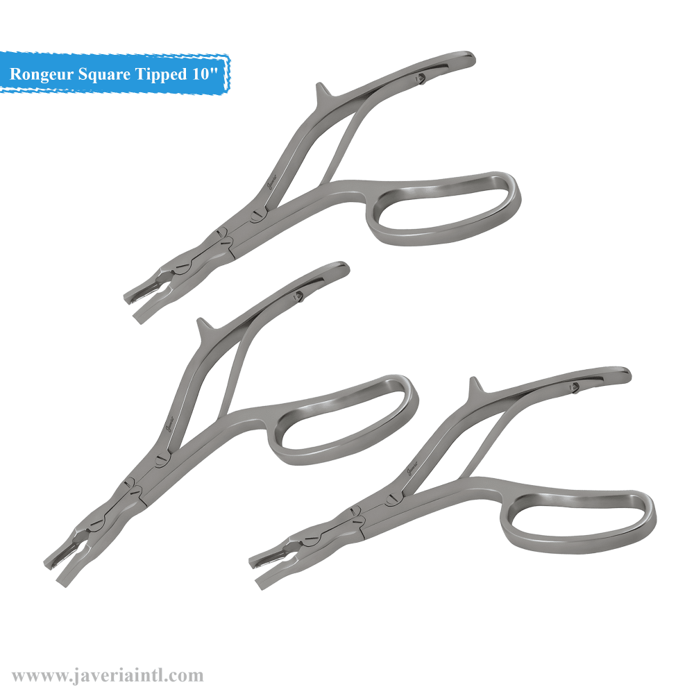 Bone Rongeur Square Tipped 10"