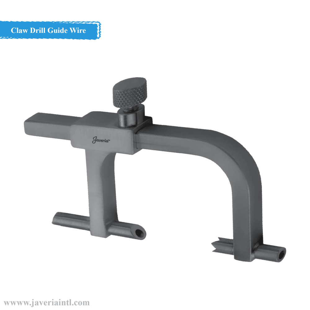 Claw Drill Guide Wire Suture Passer with Wire Suture Pin 6"