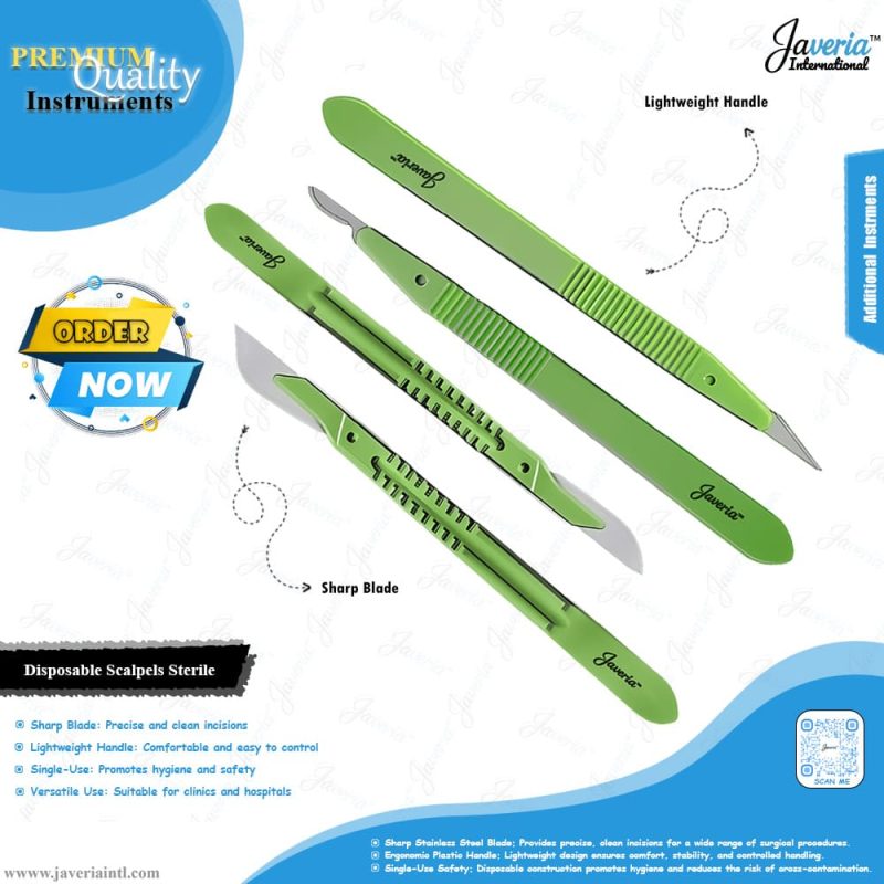 Disposable Scalpels Sterile