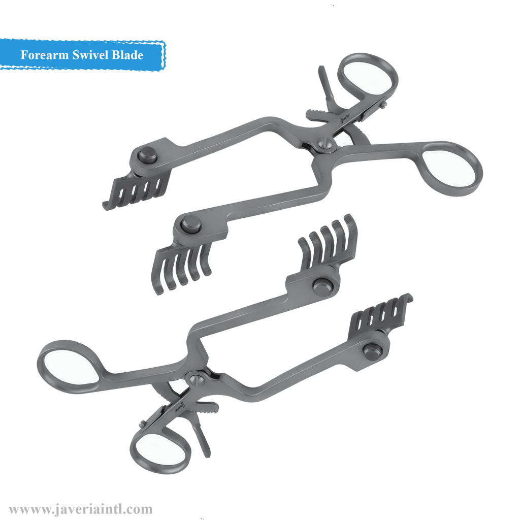 Retractor Razorblade Forearm Swivel Blade Retractor 5 1.2
