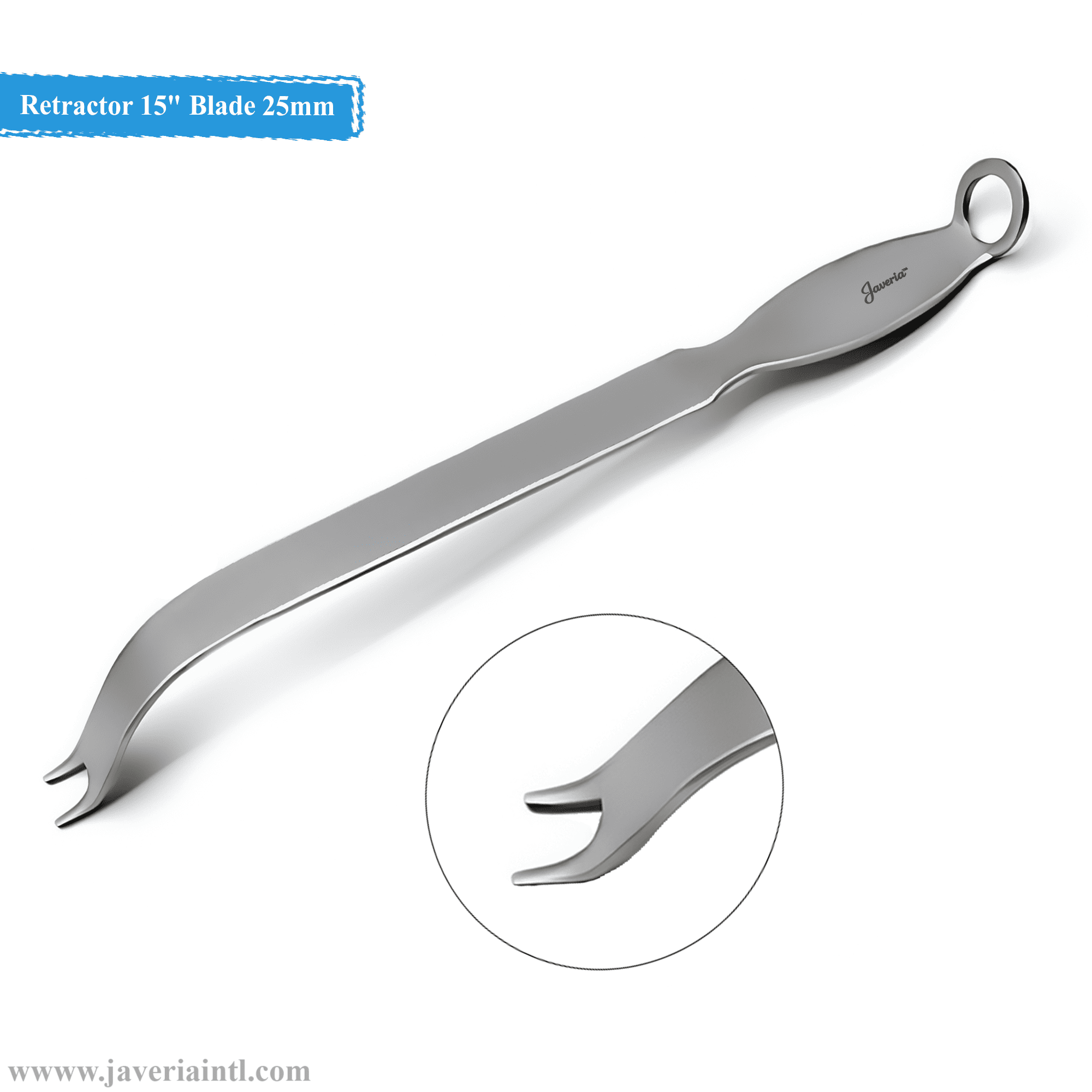 Greater Trochanteric Retractor 15" Blade Width 25mm Greater Trochanteric Retractor 15" Blade Width 25mm