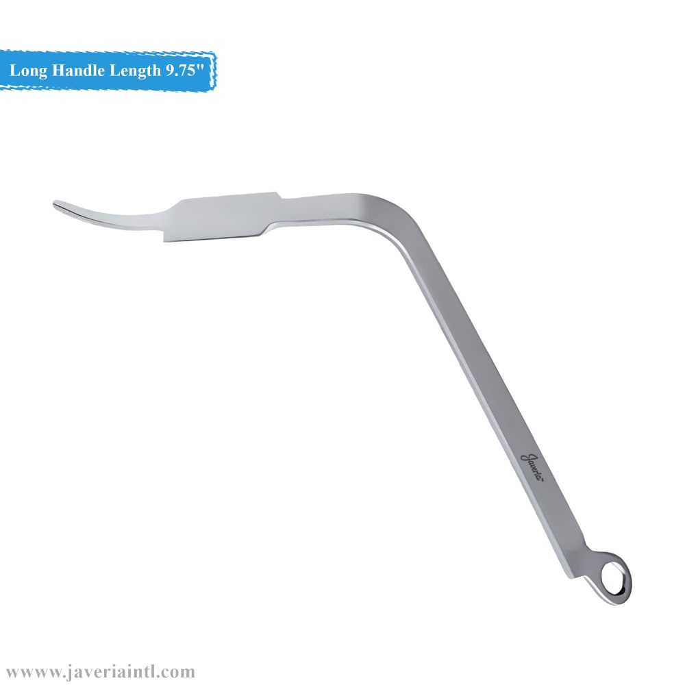 Hohmann Retractor Bent Extra Long Handle Length 9.75"