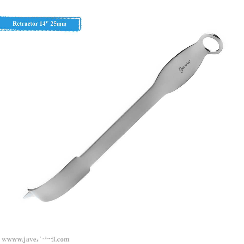Posterior Femoral Neck - lnferior Acetabular Rim Retractor 14" 25mm