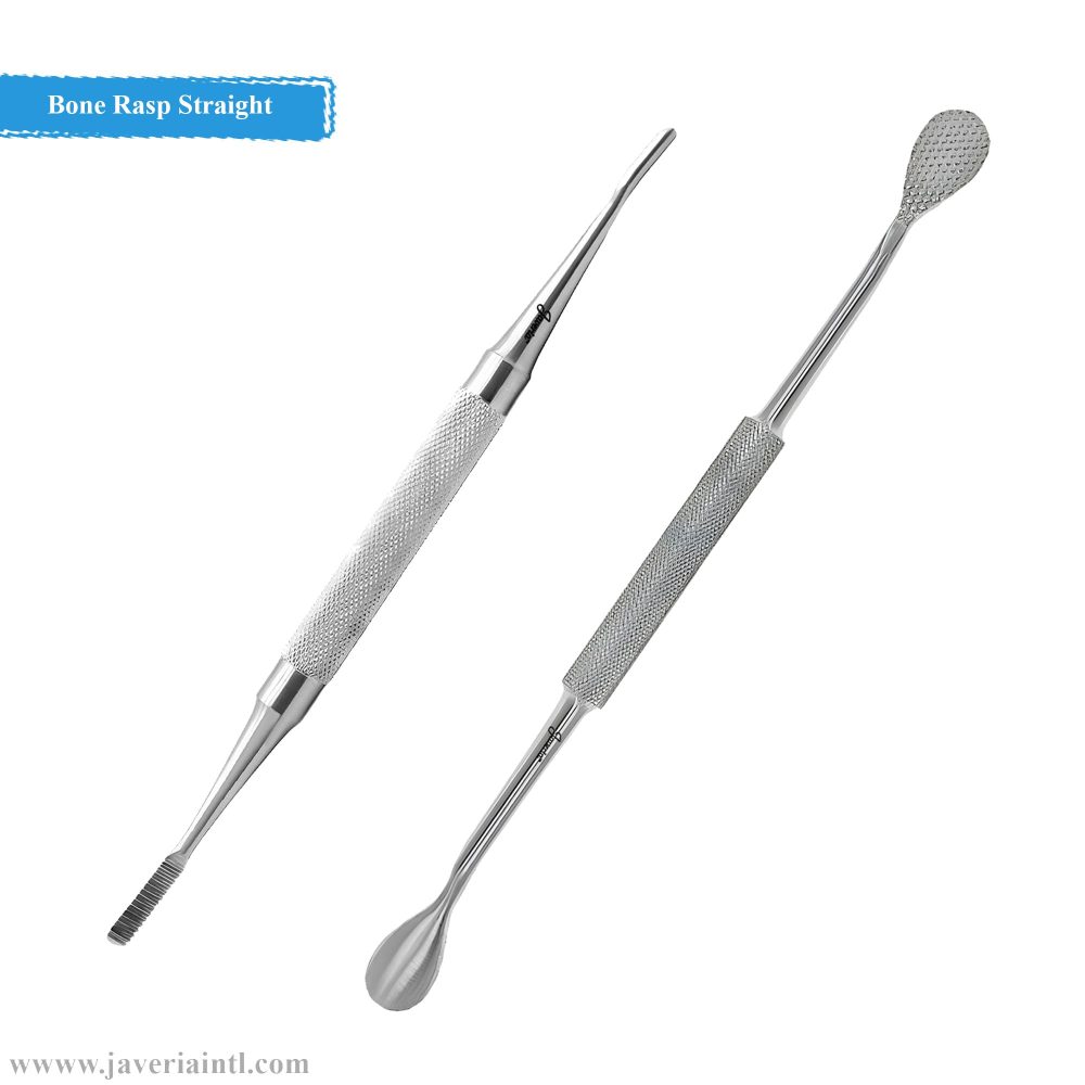 Bone Rasp Straight Double Ended