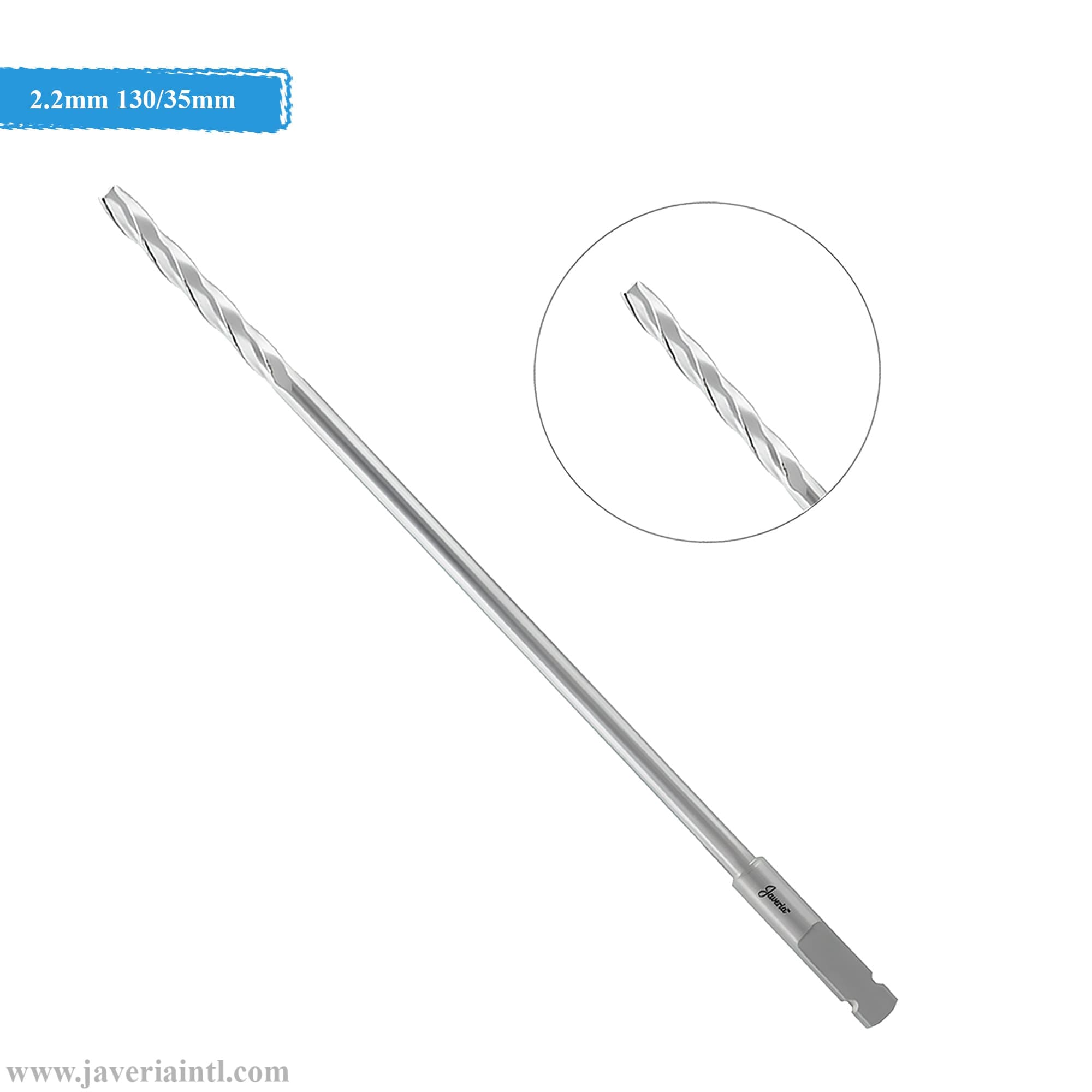 Drill Bit SQC 2.2mm 130/35mm Drill Bit SQC 2.2mm 130/35mm