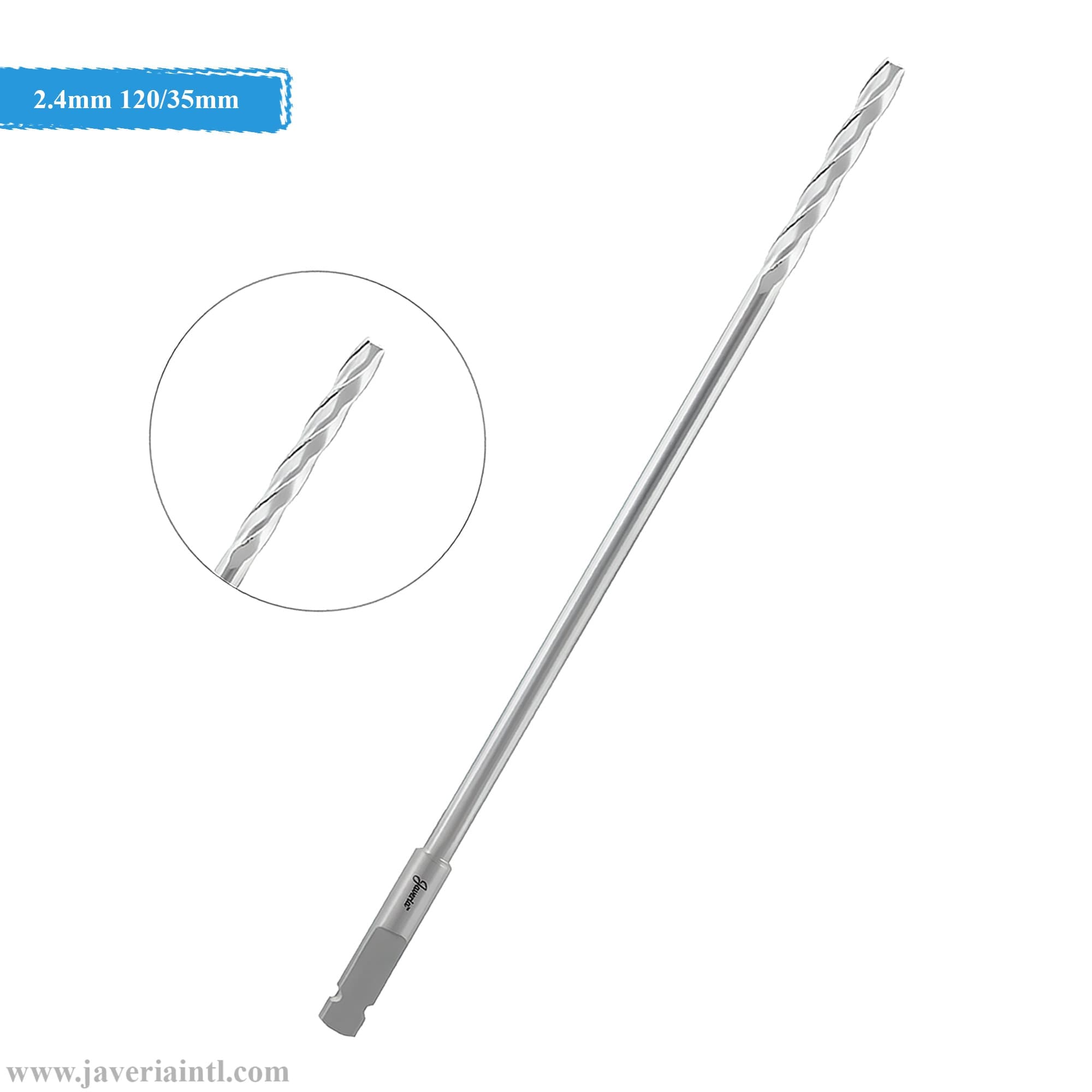 Drill Bit SQC 2.4mm 120/35mm