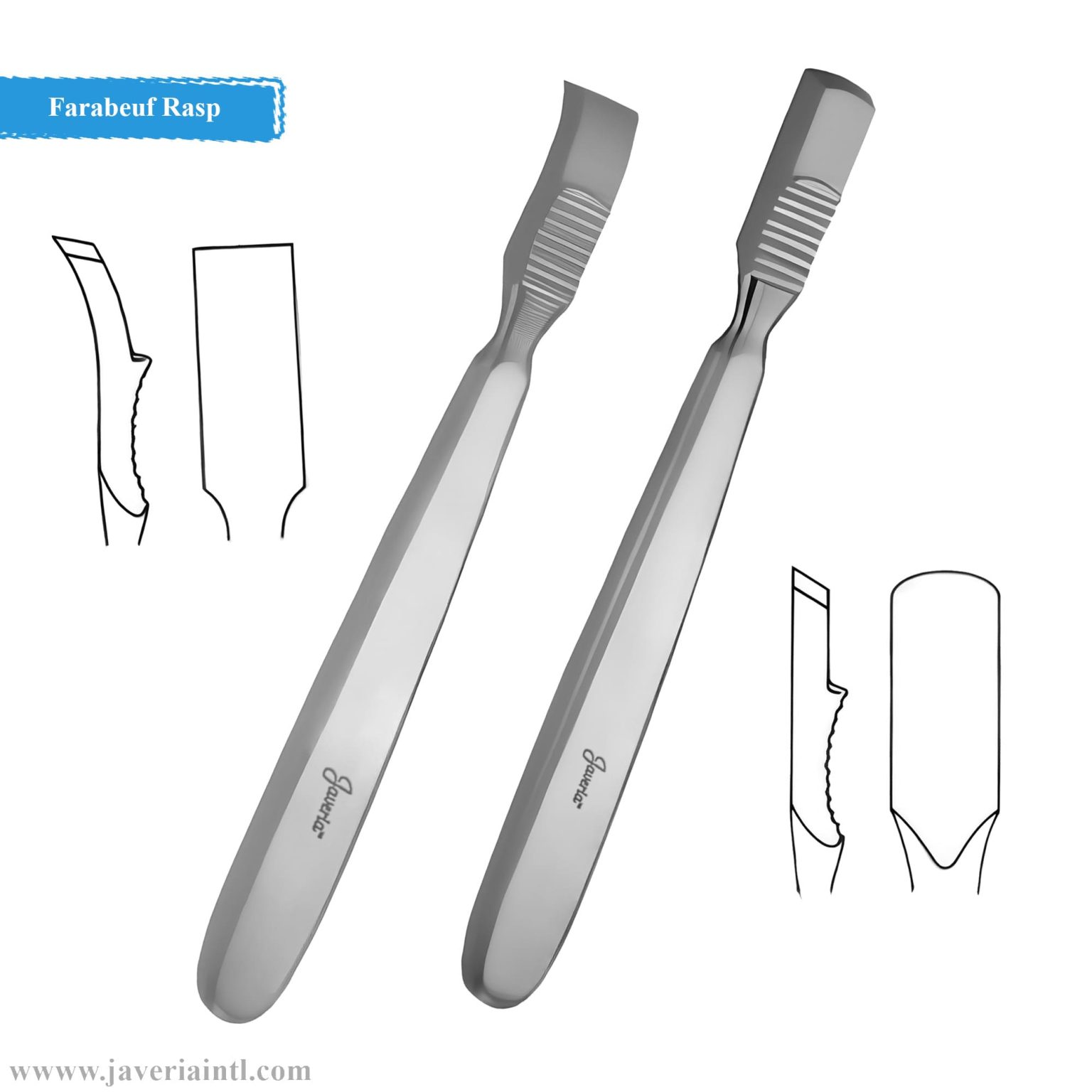 Farabeuf Rasp - Precision Orthopedic Bone Rasp Reliable Tool