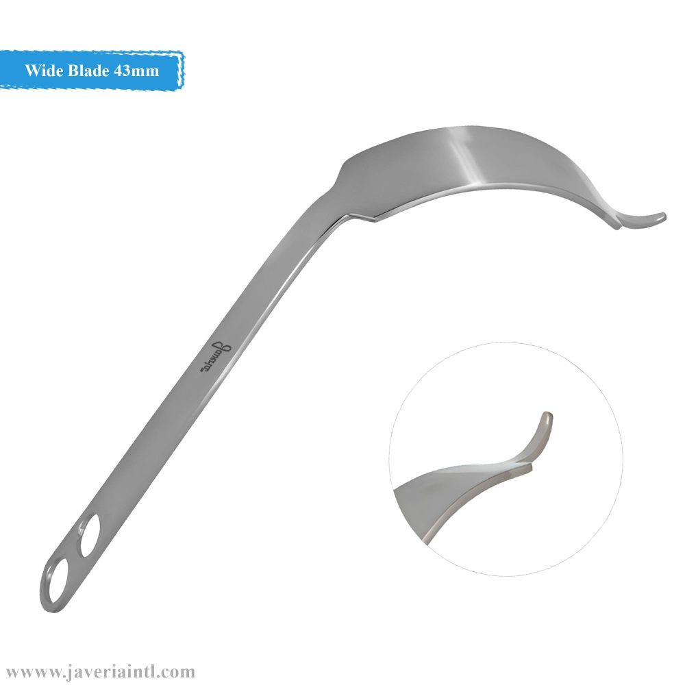 Hohmann Retractor Curved 13" Wide Blade 43mm