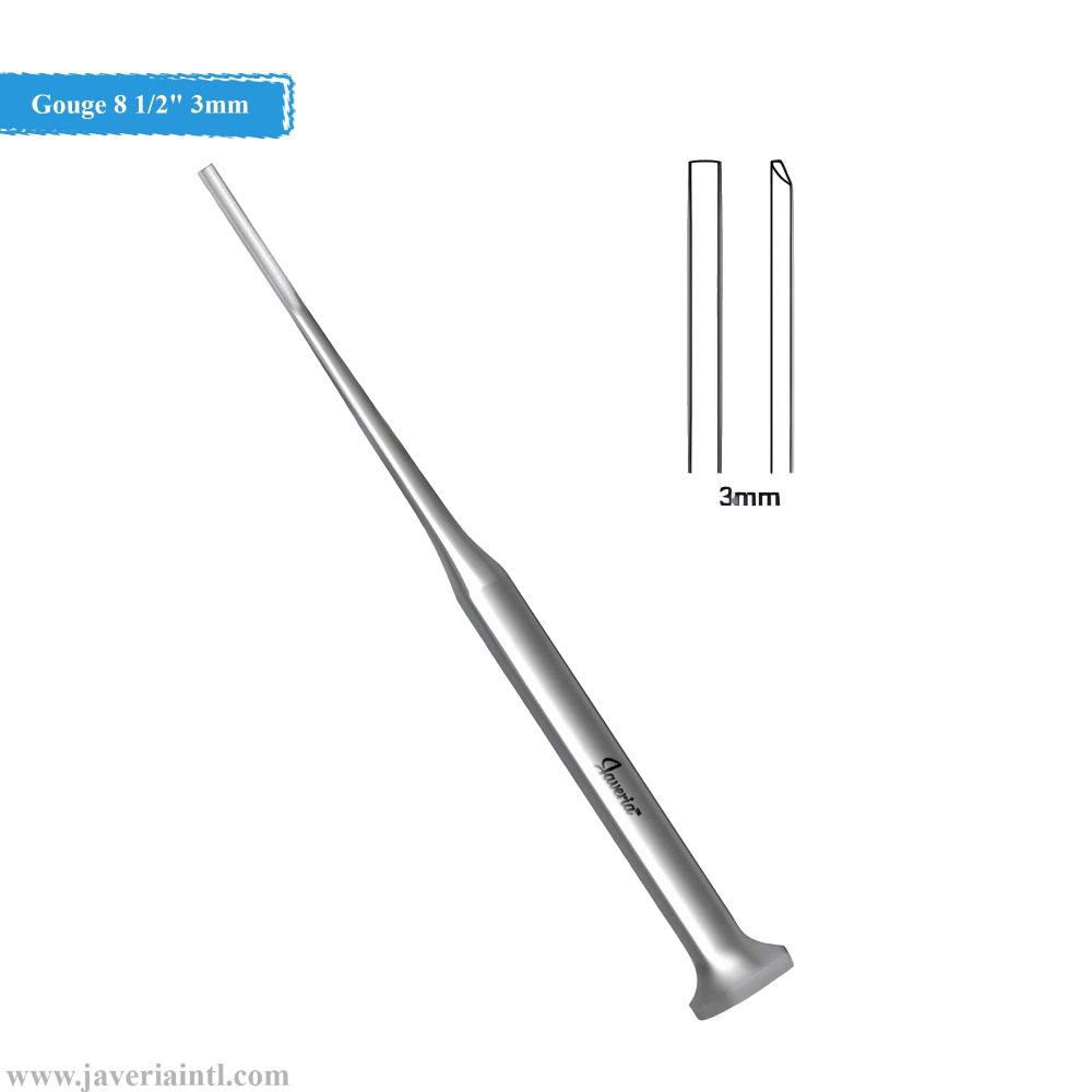 Shoulder Pen Gouge 8 1/2" 3mm