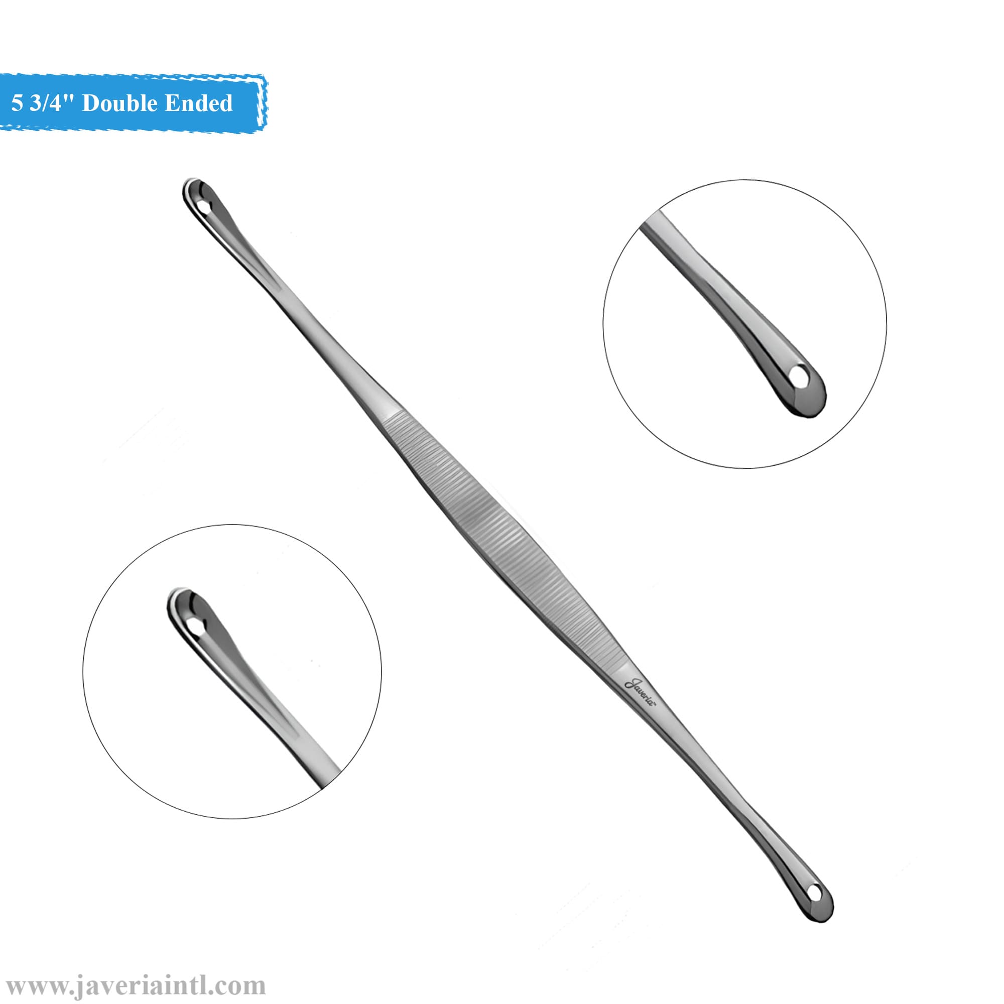 Unna Comedone Extractor 5 3/4" Double Ended