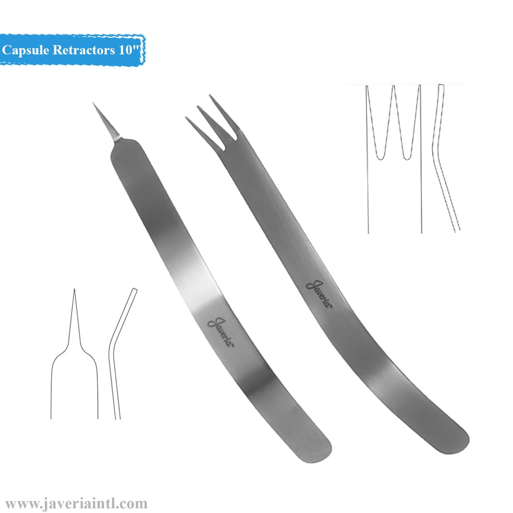 Capsule Retractors 10"