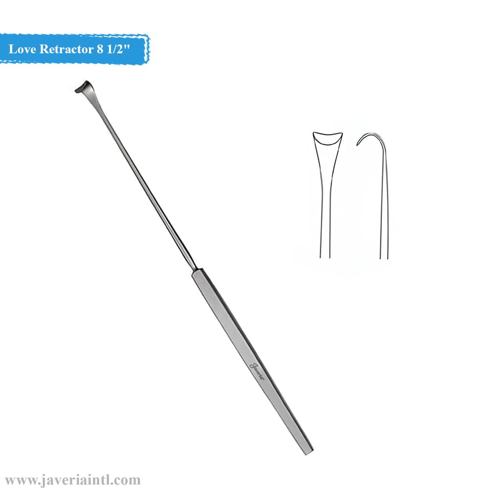 Love Retractor 8 1/2" Straight